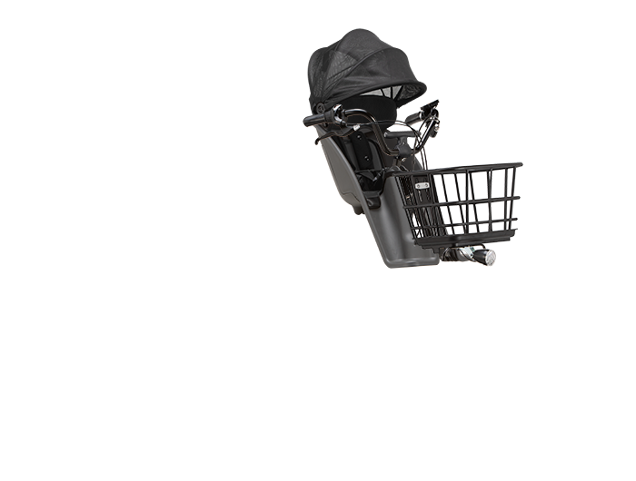 クルームフロントシート＋フロントバスケット＋前照灯