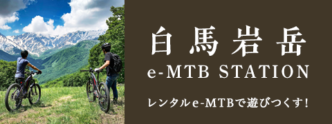 イメージ：白馬岩岳 e-MTB STATION