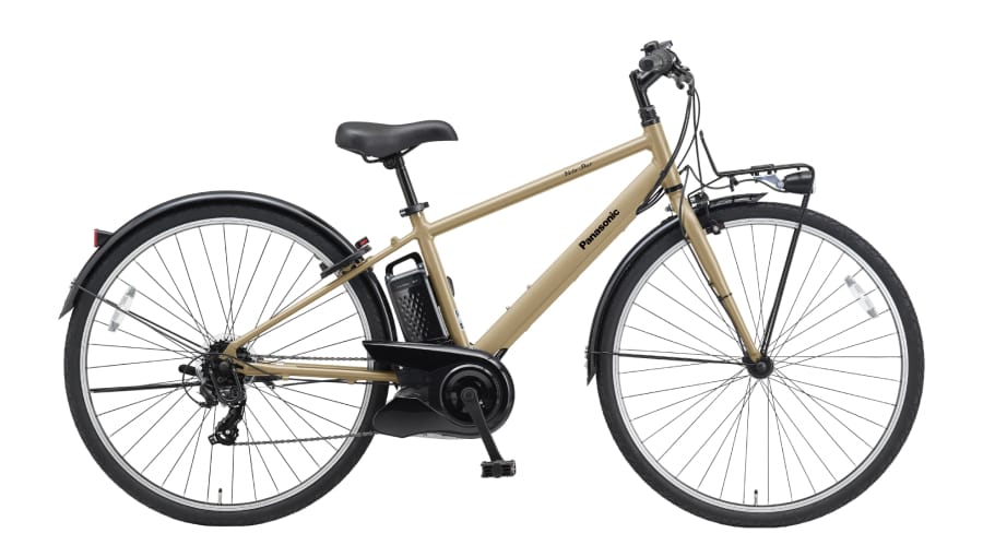 得価最新品パナソニック VELO-STAR 電動アシスト自転車 700×38c 内装7段変速 8.0Ahバッテリー・充電器 整備済み自転車！ 082506 電動アシスト自転車