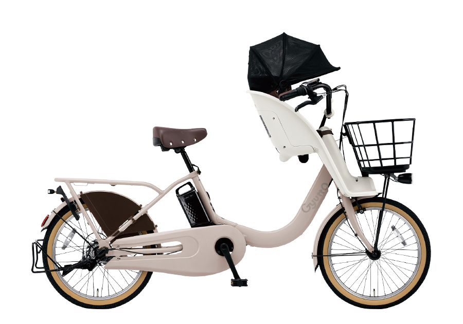 値引 KU025☆電動自転車☆パナソニック GYUTTO☆前後タイヤ新品 