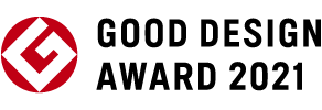 ロゴ：GOOD DESIGN AWARD 2021